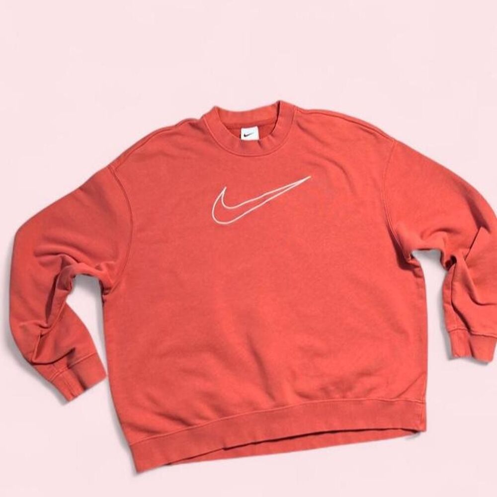 Nike Women's Orange Sweatshirt